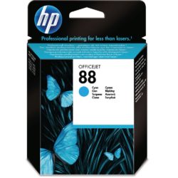 hp 88 Ink Cartridge, Cyan Single Pack, C9386AE